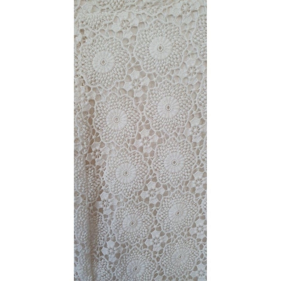 Albert Nipon Ivory Lace Dress Sz 8 Albert Nipon - Picture 5 of 12